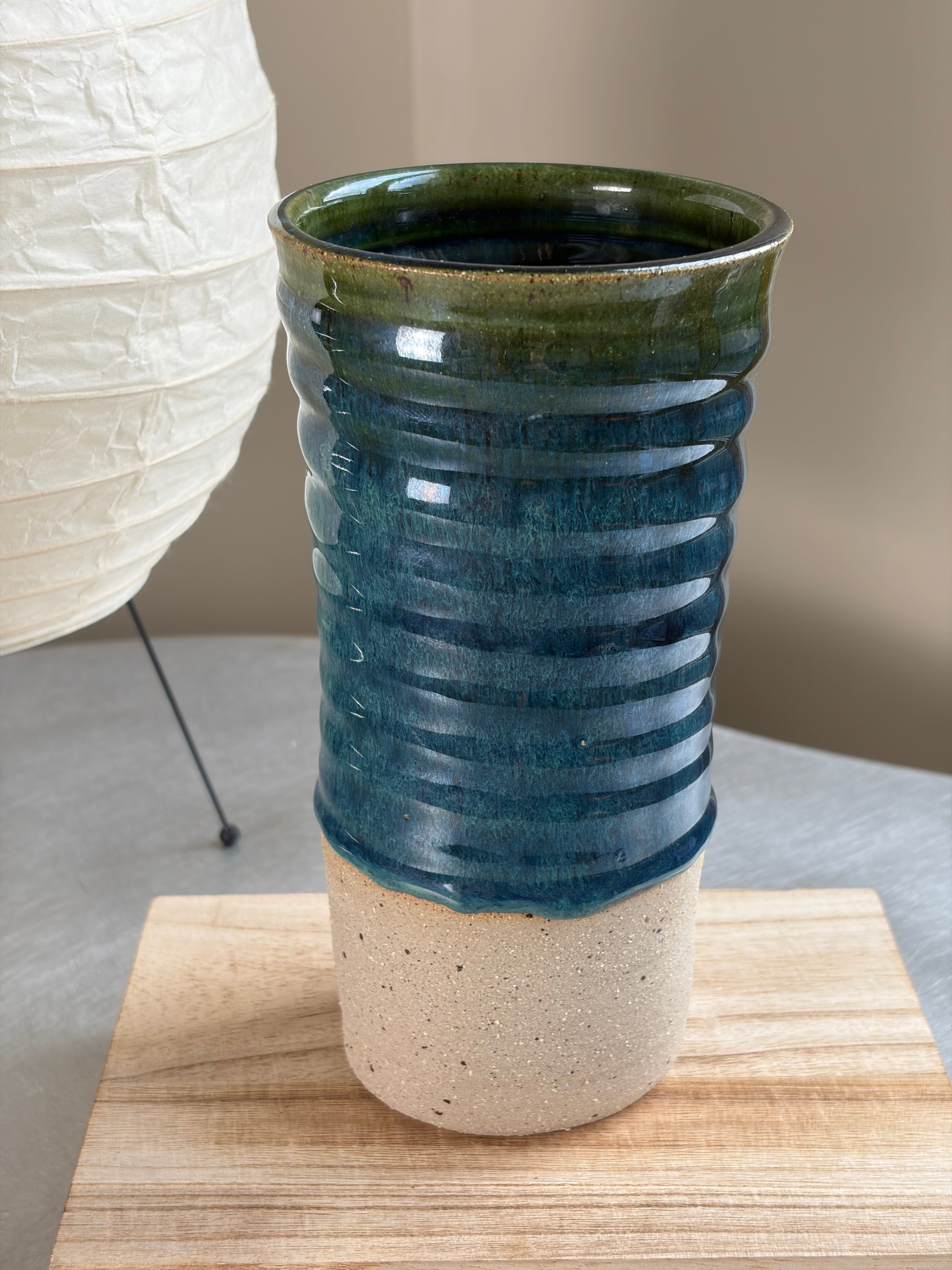 Vase — Blue Green
