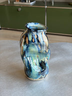 Warped Vase — Multi Turquoise #3