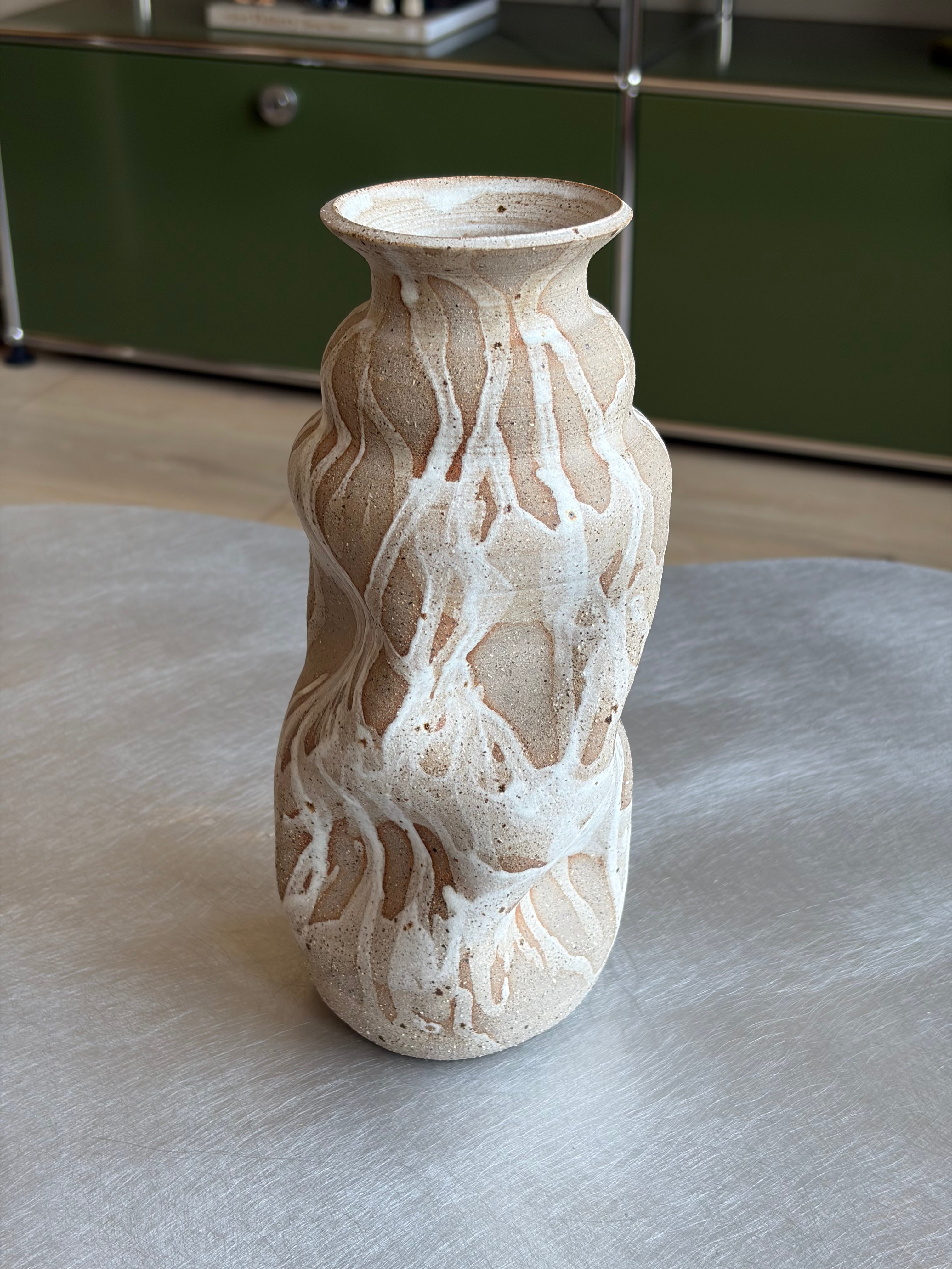 Warped Vase — Matte White