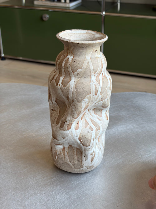 Warped Vase — Matte White