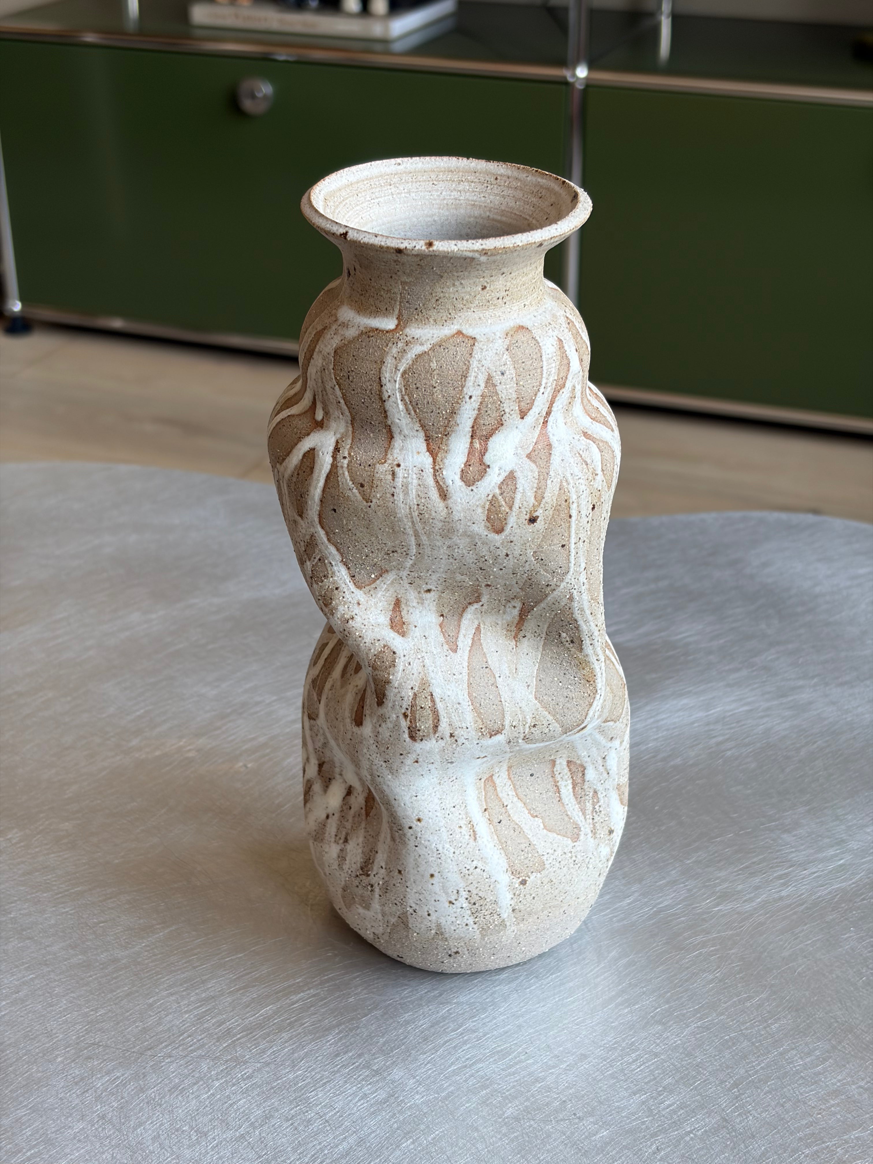 Warped Vase — Matte White