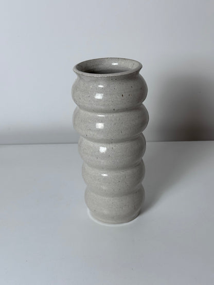 Large Bubbly Vase  — Glossy Neutral