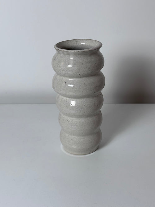 Large Bubbly Vase  — Glossy Neutral