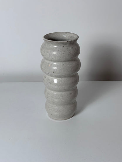 Large Bubbly Vase  — Glossy Neutral