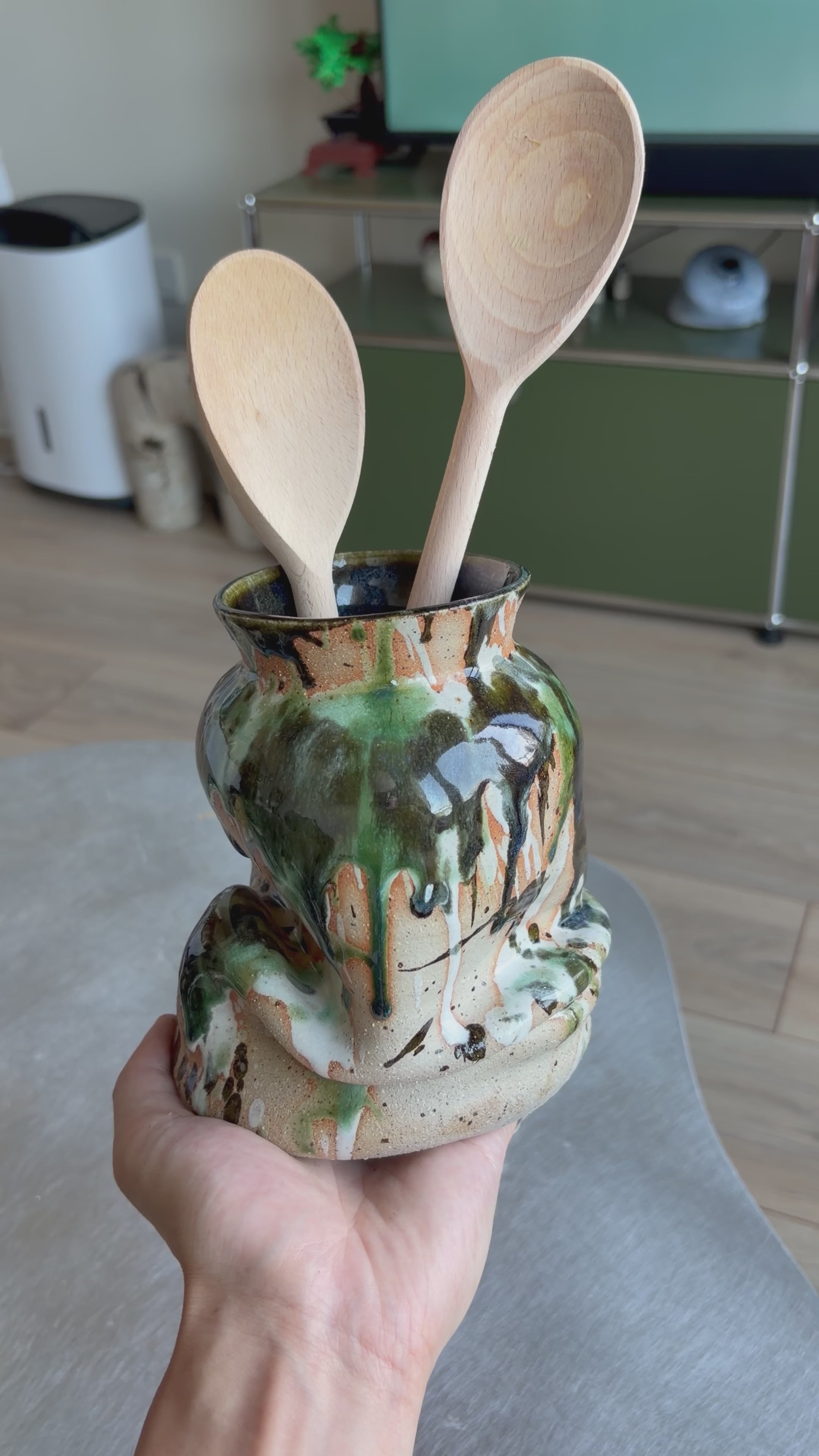Warped Vase — Splashed №1